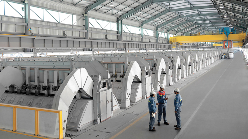 ثمانية مليارات درهم تجارة الإمارات من الألمونيوم في ثلاثة أشهر