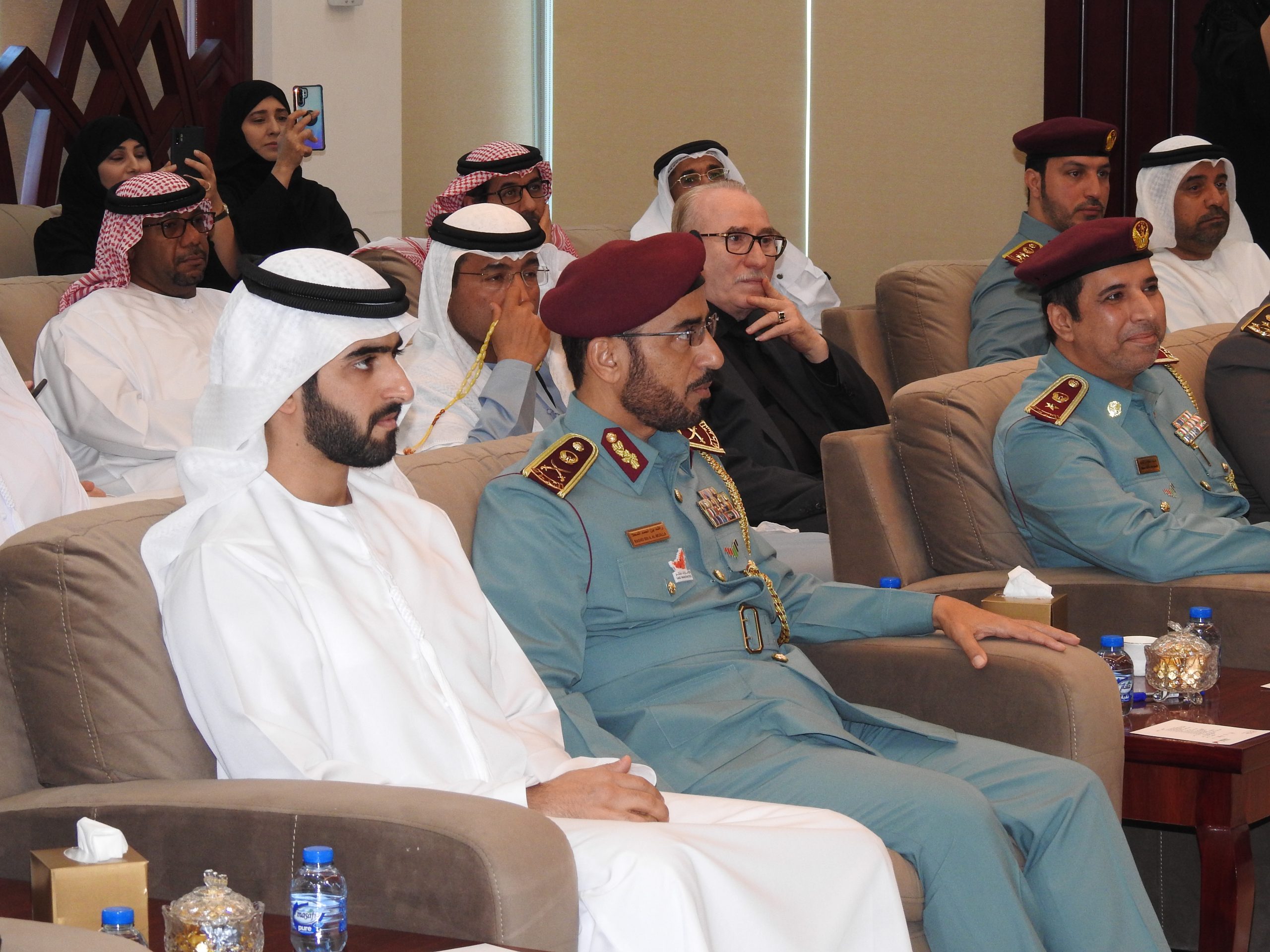 غرفة تجارة وصناعة ام القيوين تشارك في معرض الابتكار