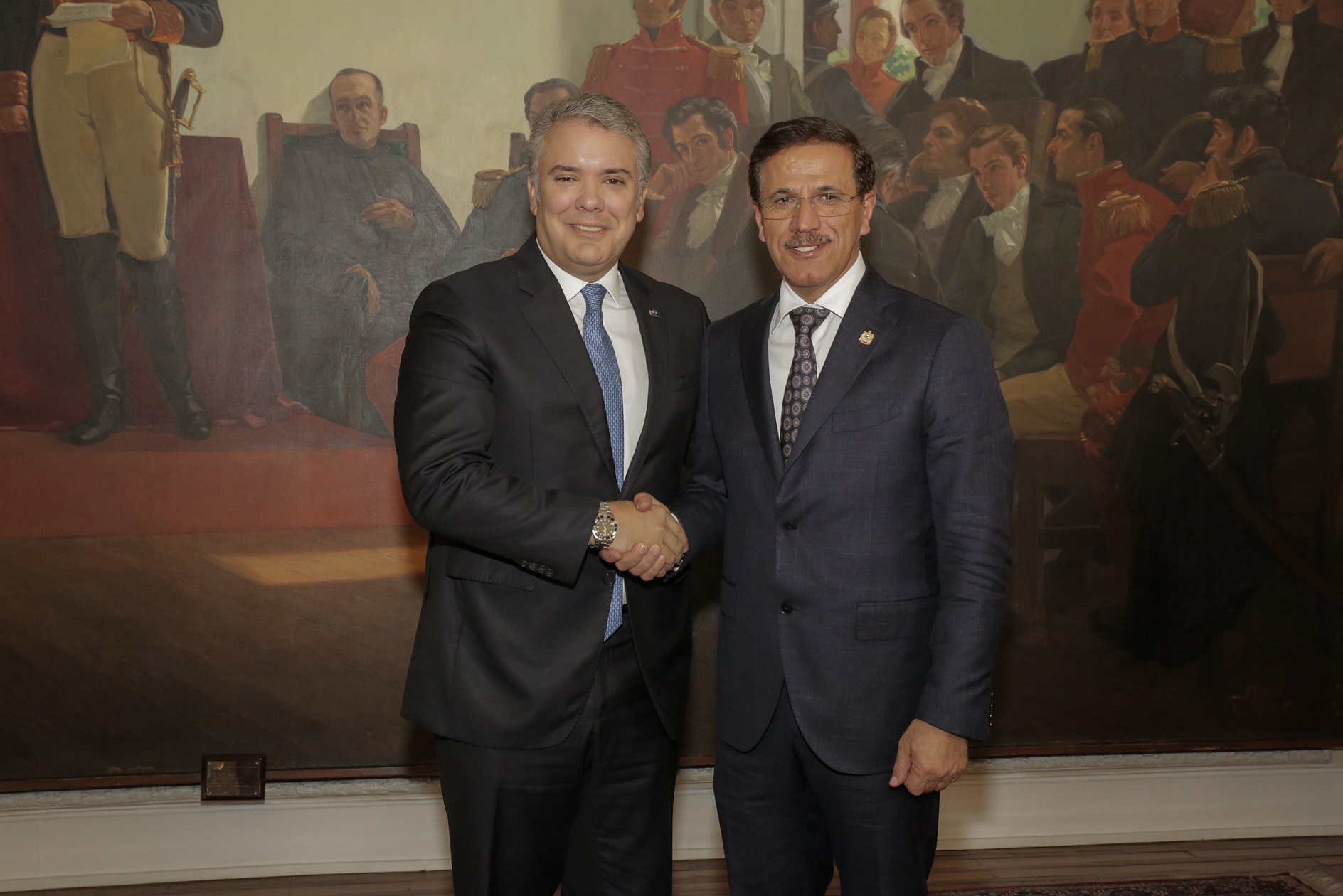 رئيس كولومبيا: نتطلع إلى توحيد جهود التعاون مع الإمارات لرسم خريطة طريق للشراكة مستقبلا